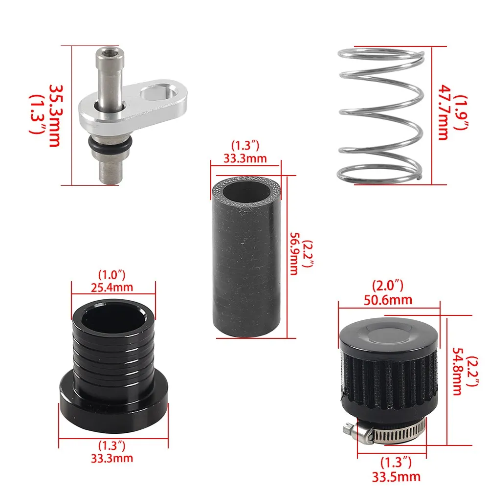 Kit BOV válvula de soplado – Can-Am Maverick X3 Turbo - imagen 2