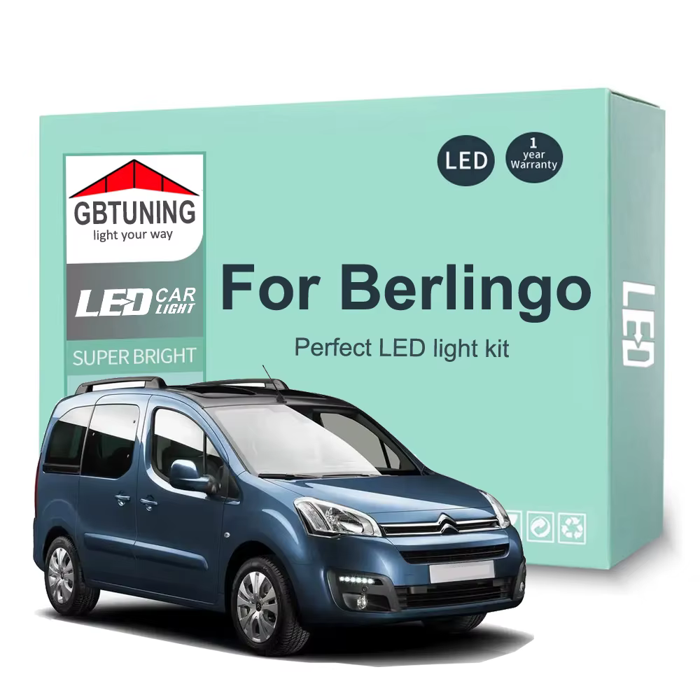 Kit bombillas LED interior Canbus Citroen Berlingo 1996-2020