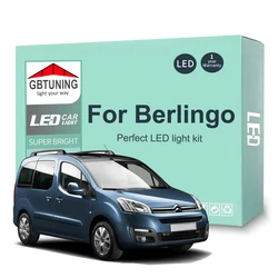 Kit bombillas LED interior Canbus Citroen Berlingo 1996-2020