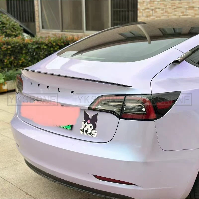 Alerón trasero fibra de carbono ABS Tesla Model 3/Y 2017-2024 Highland - imagen 3