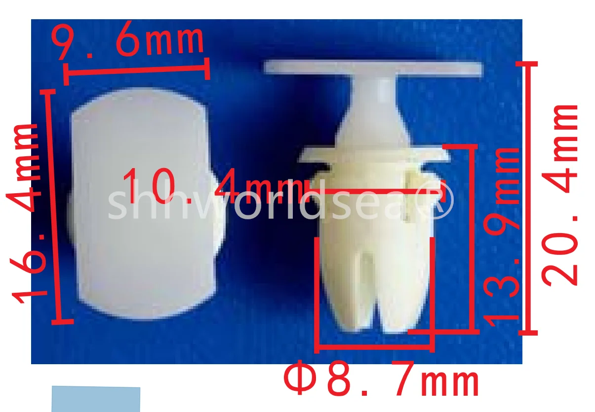 Hebilla protectora de umbral de falda lateral con clip automático shhworldsea para benz A0019889781,A0019887681