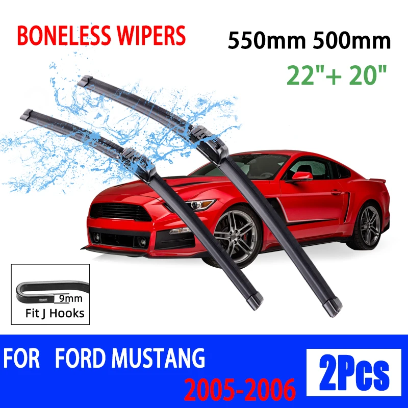 Limpiaparabrisas delantero en U para Ford Mustang 2005-2006