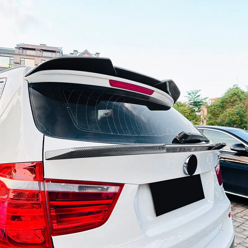 Alerón de maletero negro efecto carbono para BMW X3 F25 - imagen 5