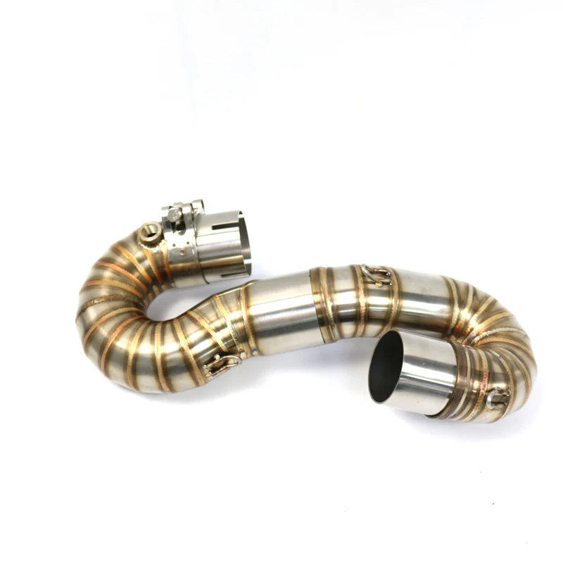 Tubo medio de escape para Honda CBR1000RR 2008-2017, acero inoxidable - imagen 5