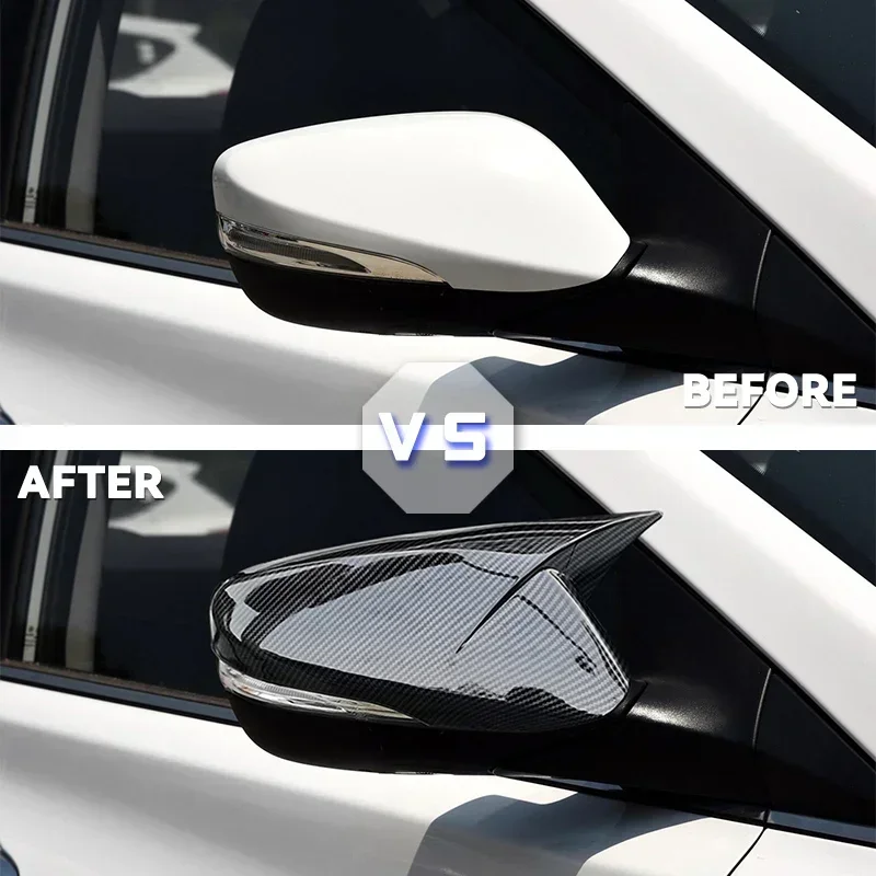Cubierta espejo retrovisor fibra de carbono Hyundai Elantra 2012-2018 - imagen 2