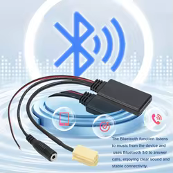 Adaptador Bluetooth AUX manos libres para Fiat 500 y Grande Punto