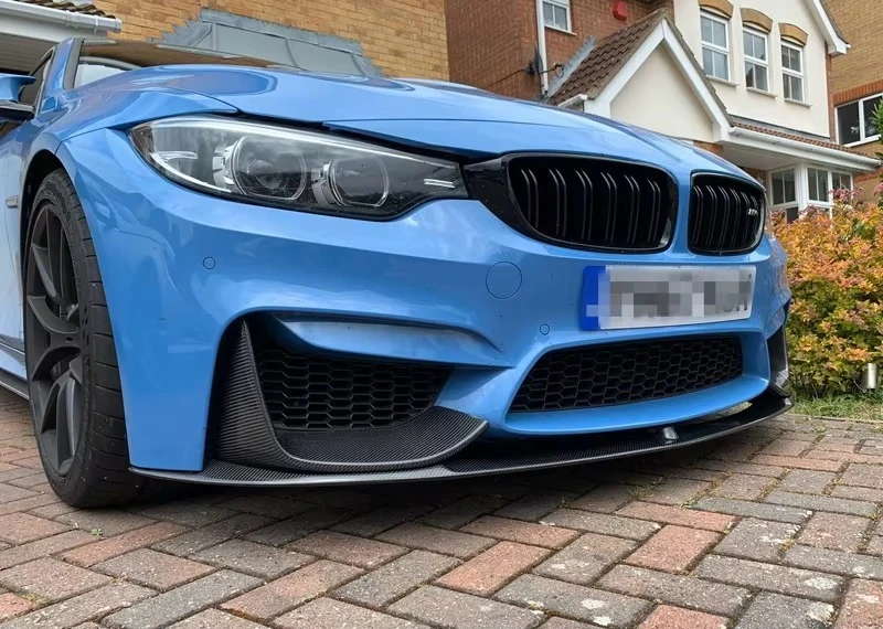 BMW M3 M4 F80-F83 labio divisor carbono MP 2015-21 - imagen 5
