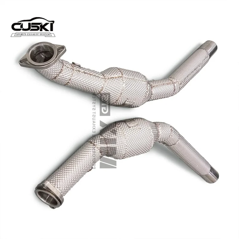 Bajante de escape en acero inoxidable para Chevrolet Camaro 2011 3.6L - imagen 2