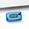 3 button blue