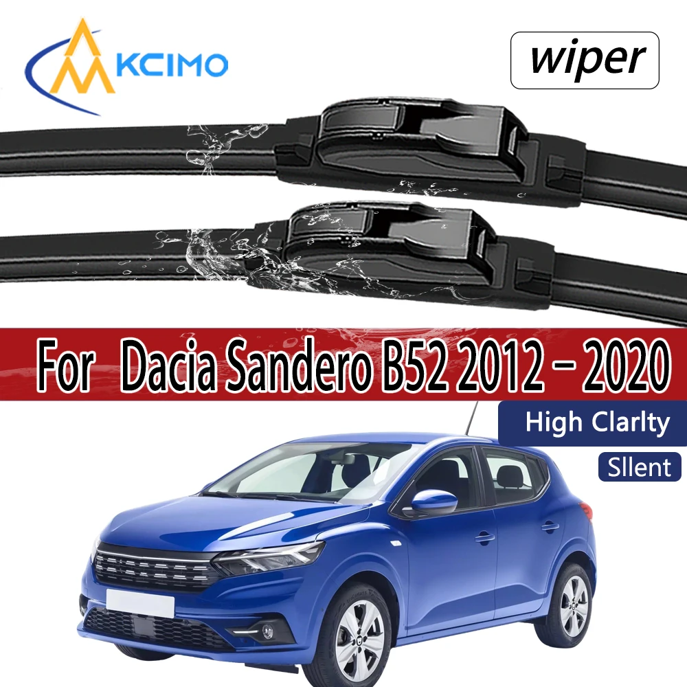 Cuchillas Limpiaparabrisas Delanteras para Dacia Sandero B52 2012-2020