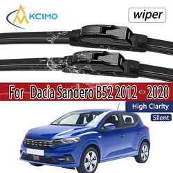 Cuchillas Limpiaparabrisas Delanteras para Dacia Sandero B52 2012-2020