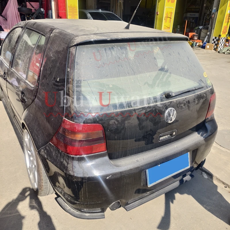 VW Alerón trasero PU gris estilo R32 Golf 4 MK4 1998-2004 - imagen 5