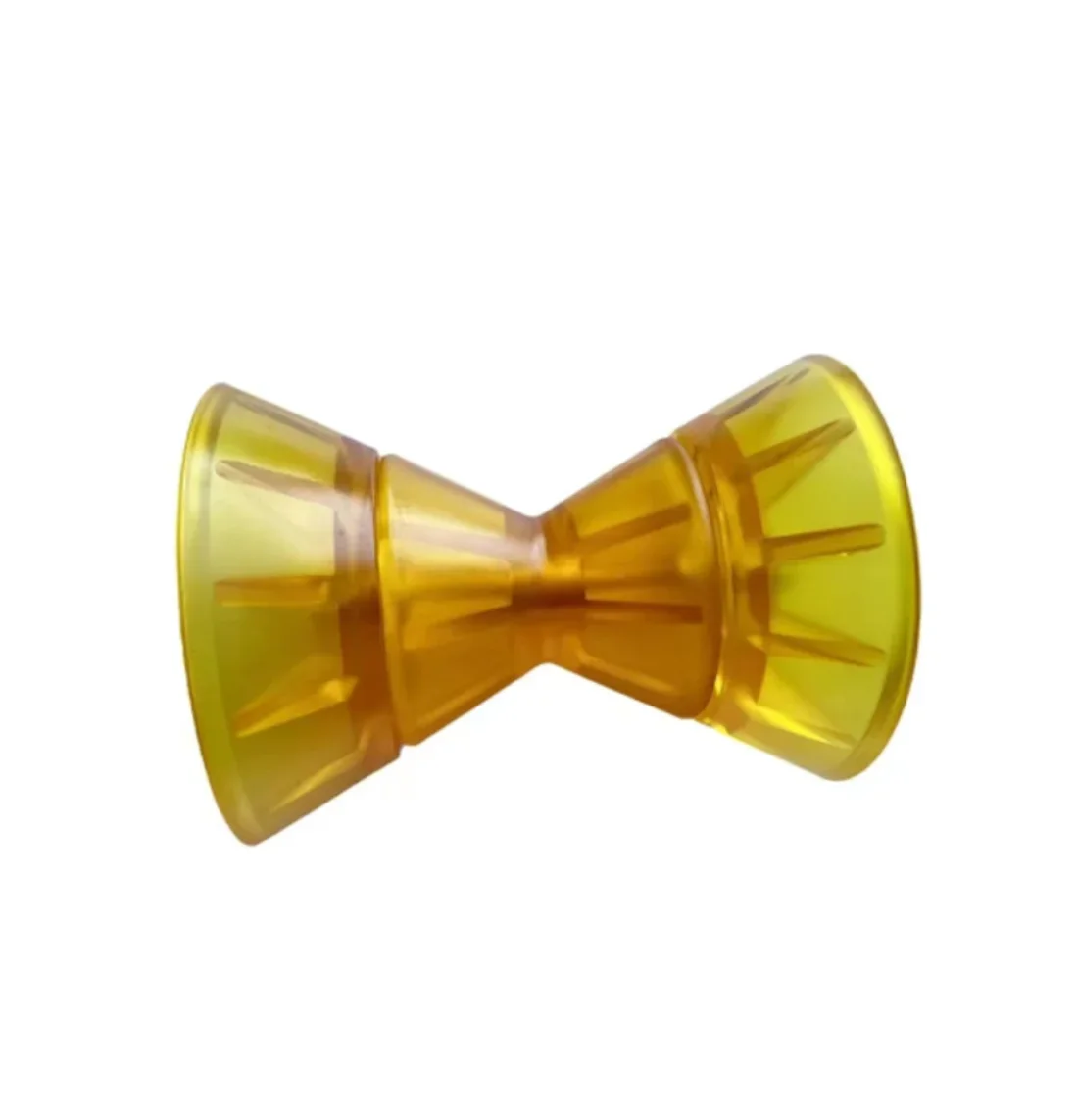 Rodillo de arco PVC amarillo para remolque barco y autocaravana