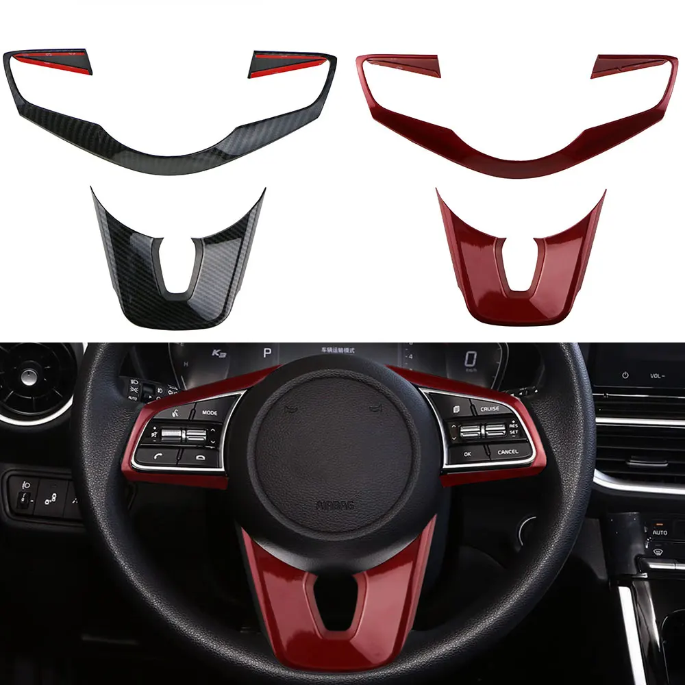 Moldura decorativa para volante Kia Forte K3 2019-2020