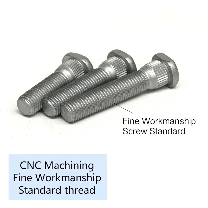 Tornillo cubo rueda estriado M12 – diversas medidas compatibles - imagen 2