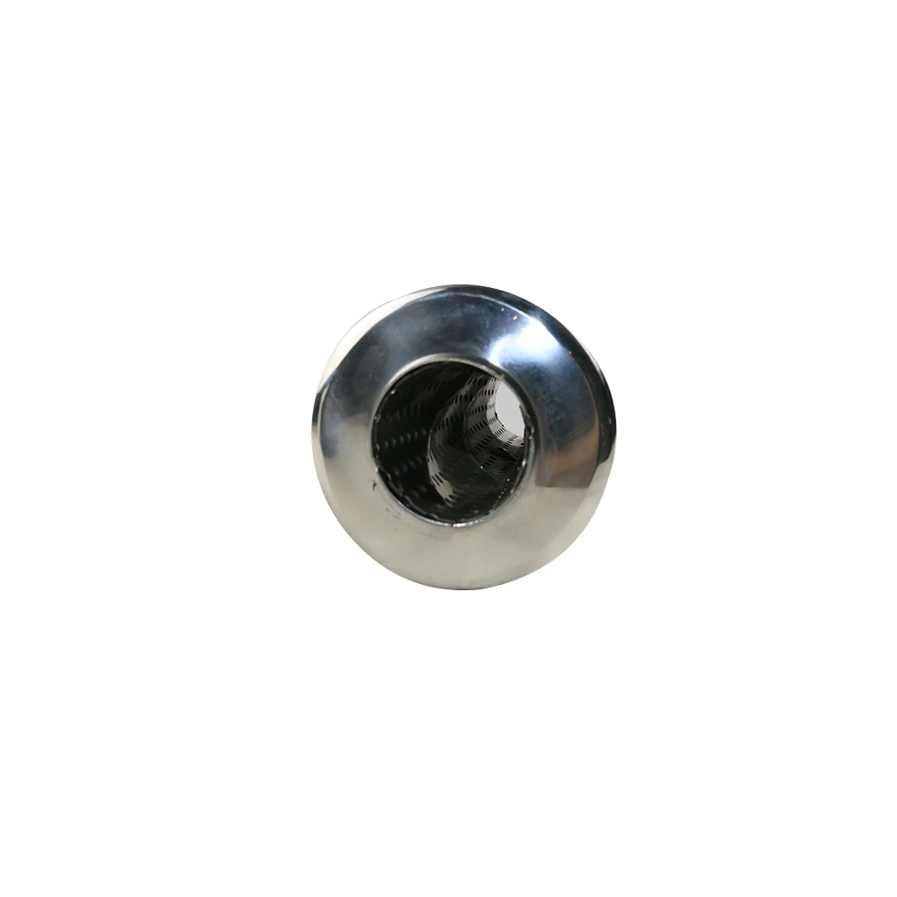 Resonador de escape universal en acero inoxidable 201 con tubo espiral - imagen 4