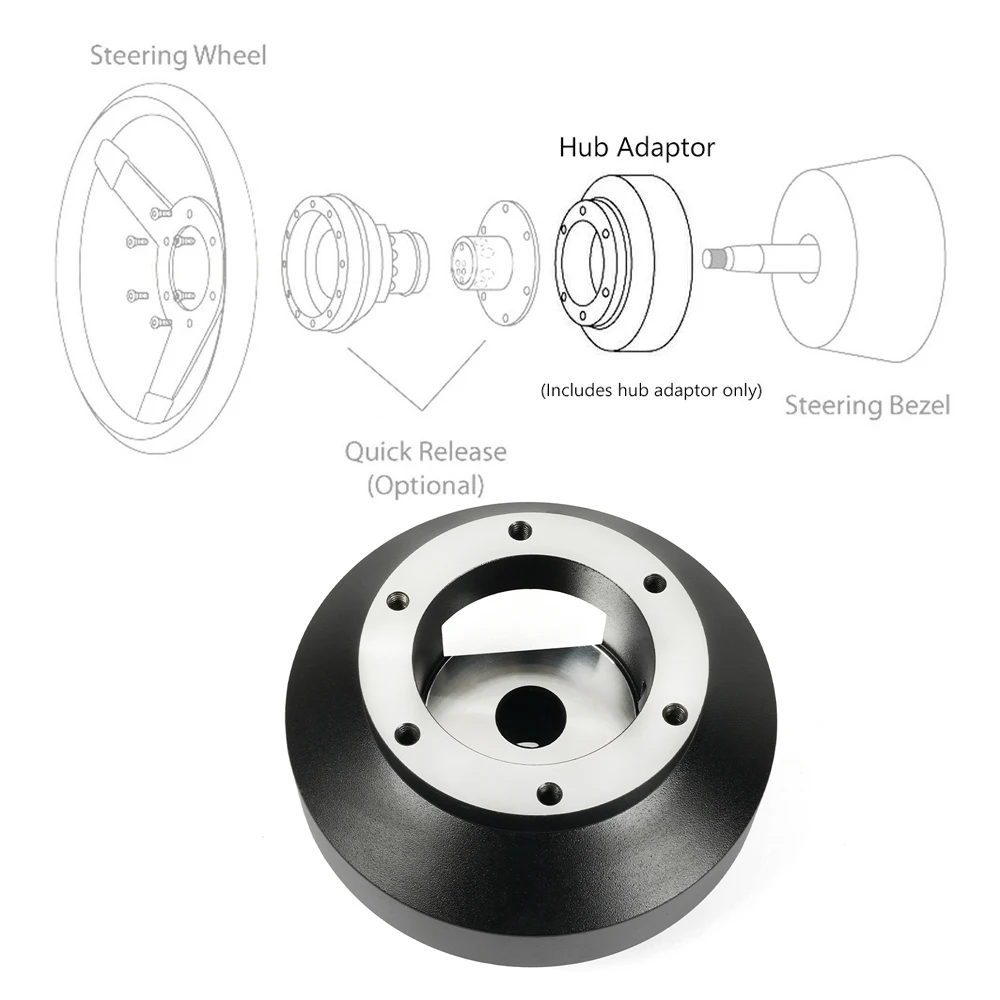 Adaptador cubo corto 131H 6 pernos para Acura TL RL 1997-2008 - imagen 5
