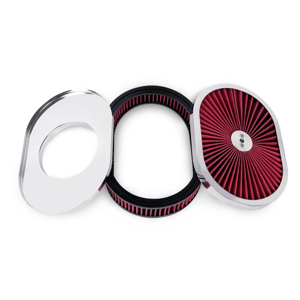 Filtro de aire ovalado alto rendimiento para GM, Ford, Chrysler y Dodge - imagen 2