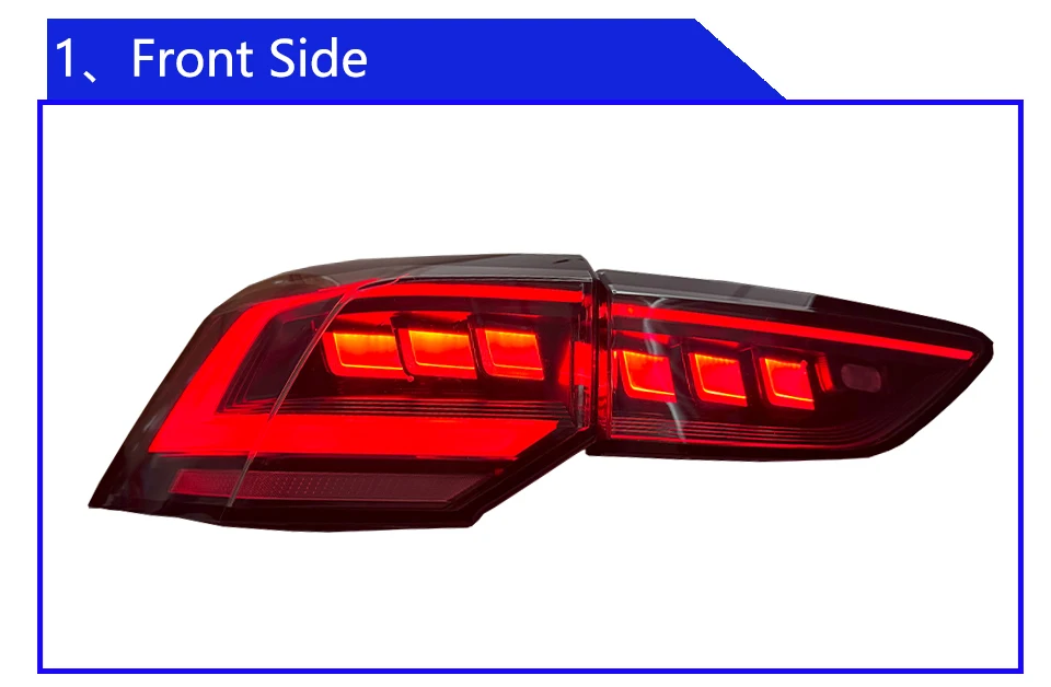 Componentes del kit LED
