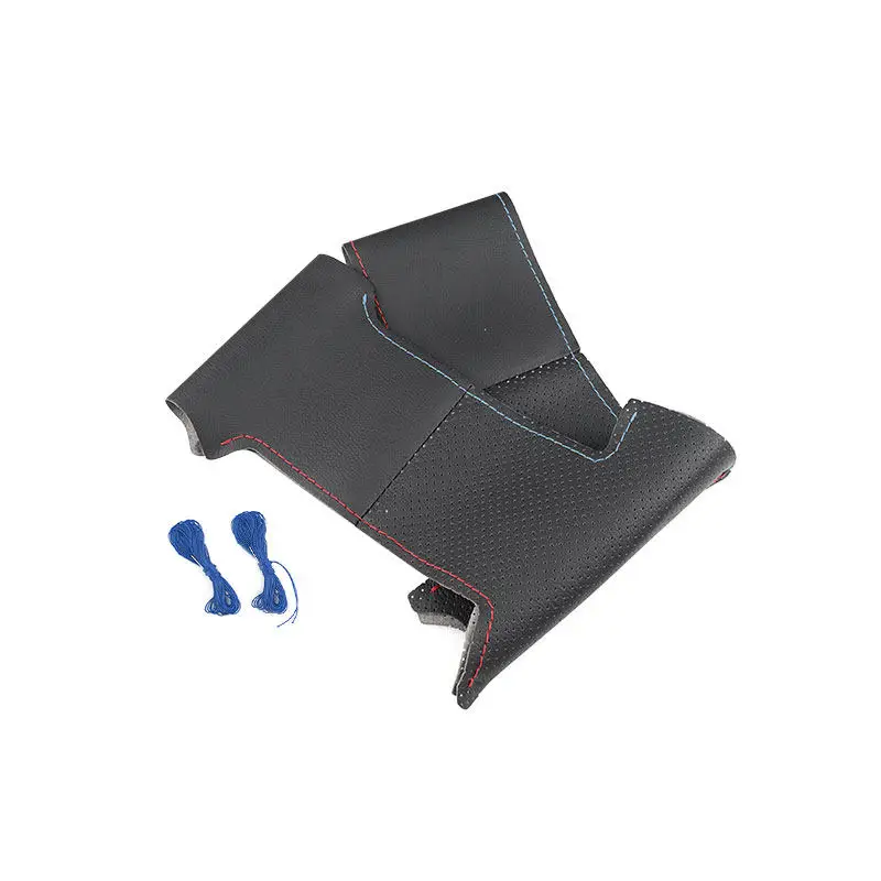 BMW Funda Volante Cuero Serie F X3 X4 X5 F25-F26-F15 Rojo/Azul - imagen 2