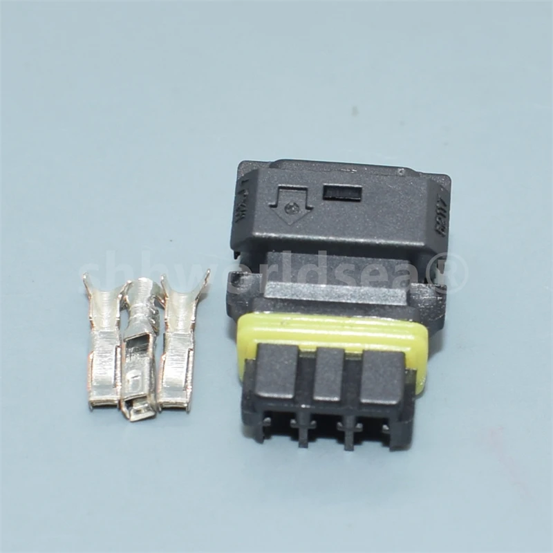 52116-0241/52117-0241 Conector 3 pines para giro espejo Bora/Passat - imagen 3