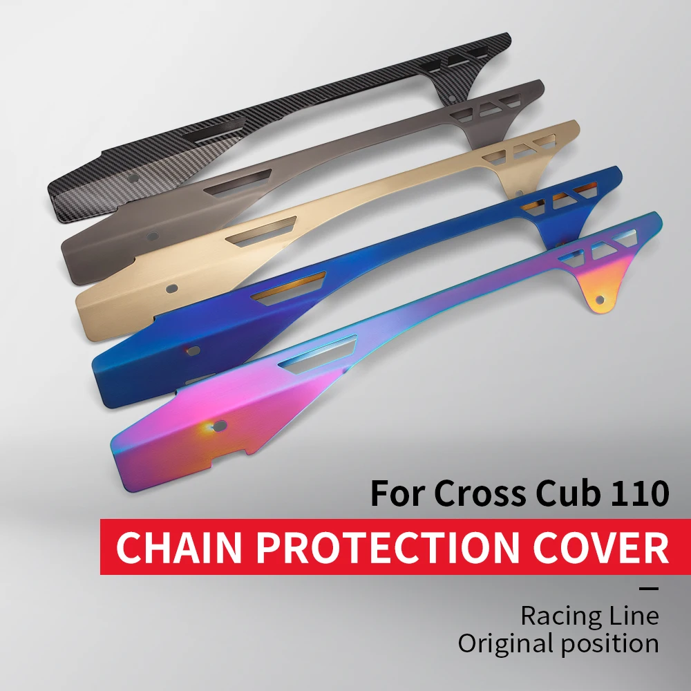 Protector de cadena para Honda Cub 110 – Cubierta modificada