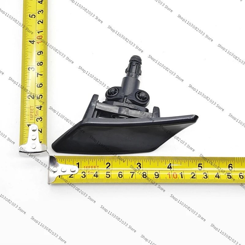 Para Peugeot 307 faro delantero arandela cubierta de boquilla de pulverización parachoques cubierta de boquilla de faro sin pintar - imagen 2