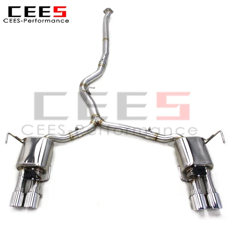 Silenciador de tubo de escape CEES Catback para Subaru Impreza WRX/STI 2.5T (2008-2021) - imagen 3