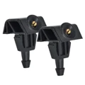 2pcs wiper nozzle