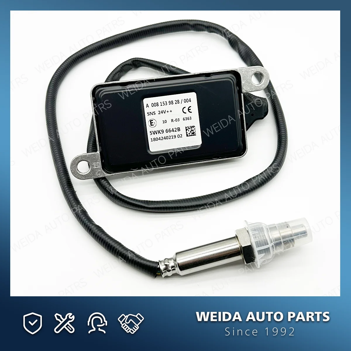 5WK96642B A 0081539828   Sensor NOX Sensor de oxígeno y nitrógeno para camión Mercedes-Benz Actros Atego
