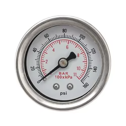 Manómetro regulador de presión de combustible universal