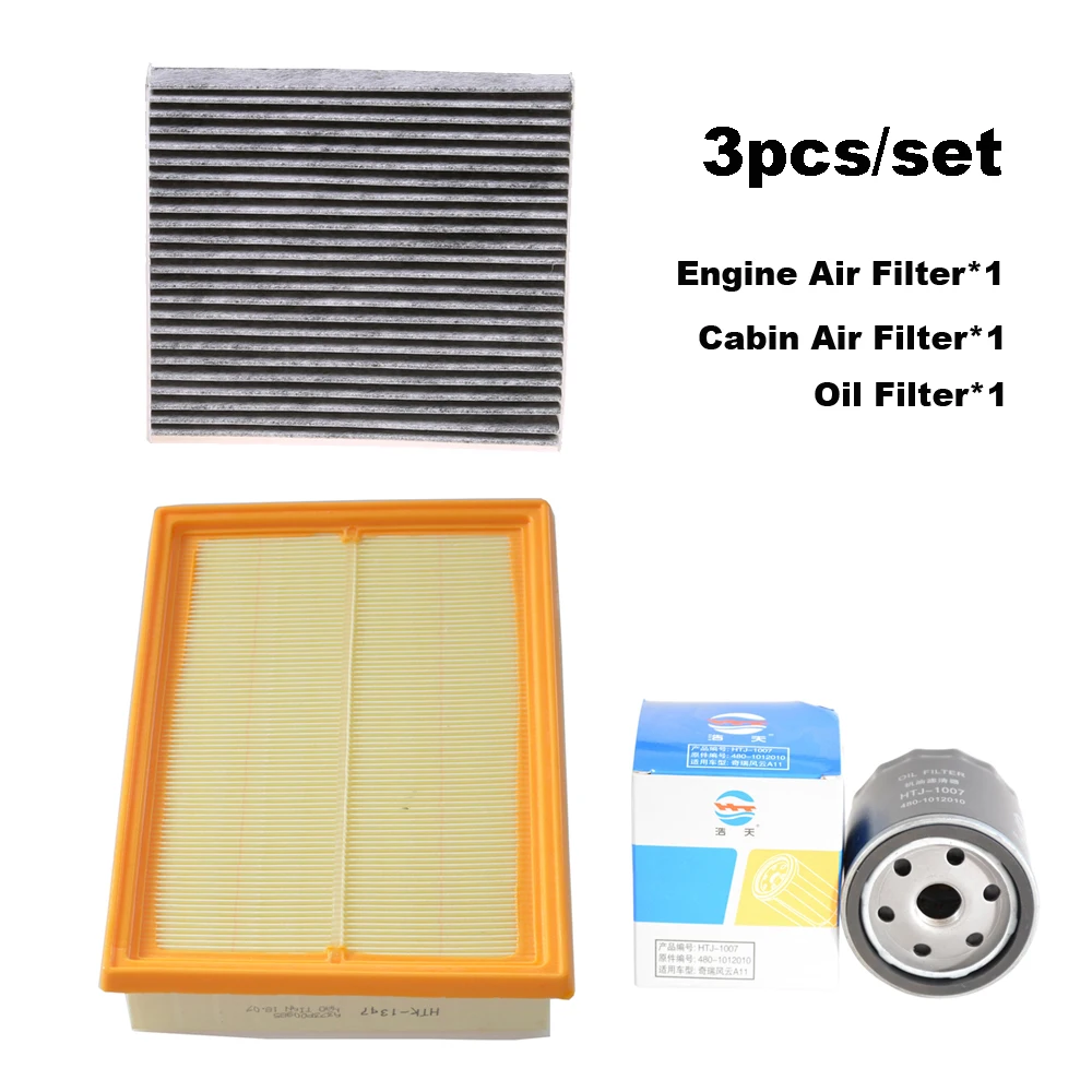 Juego de filtros BAIC Beijing X55 1.5 T 2022-2024 A/C