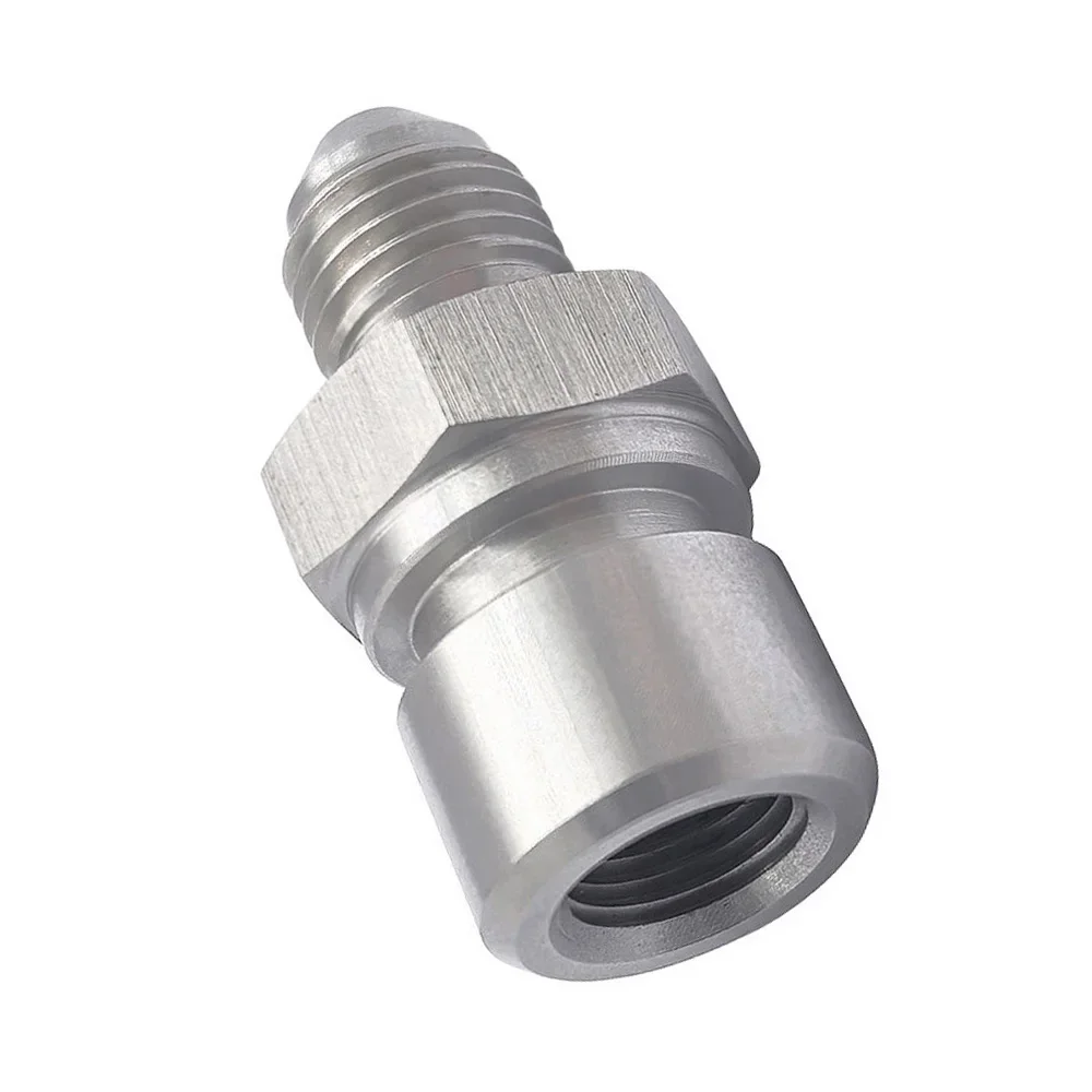 Adaptador de línea de freno 4AN macho a M10x1,25 hembra de acero inoxidable