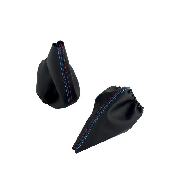WLR RACING Palanca de cambios BMW E36/E46 con bota de cuero - imagen 4