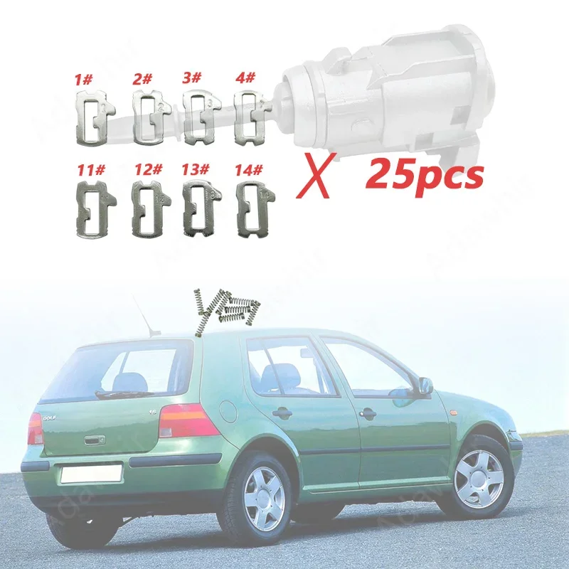 Placa lengüeta HU66 para cerradura AUDI VW - Kit reparación
