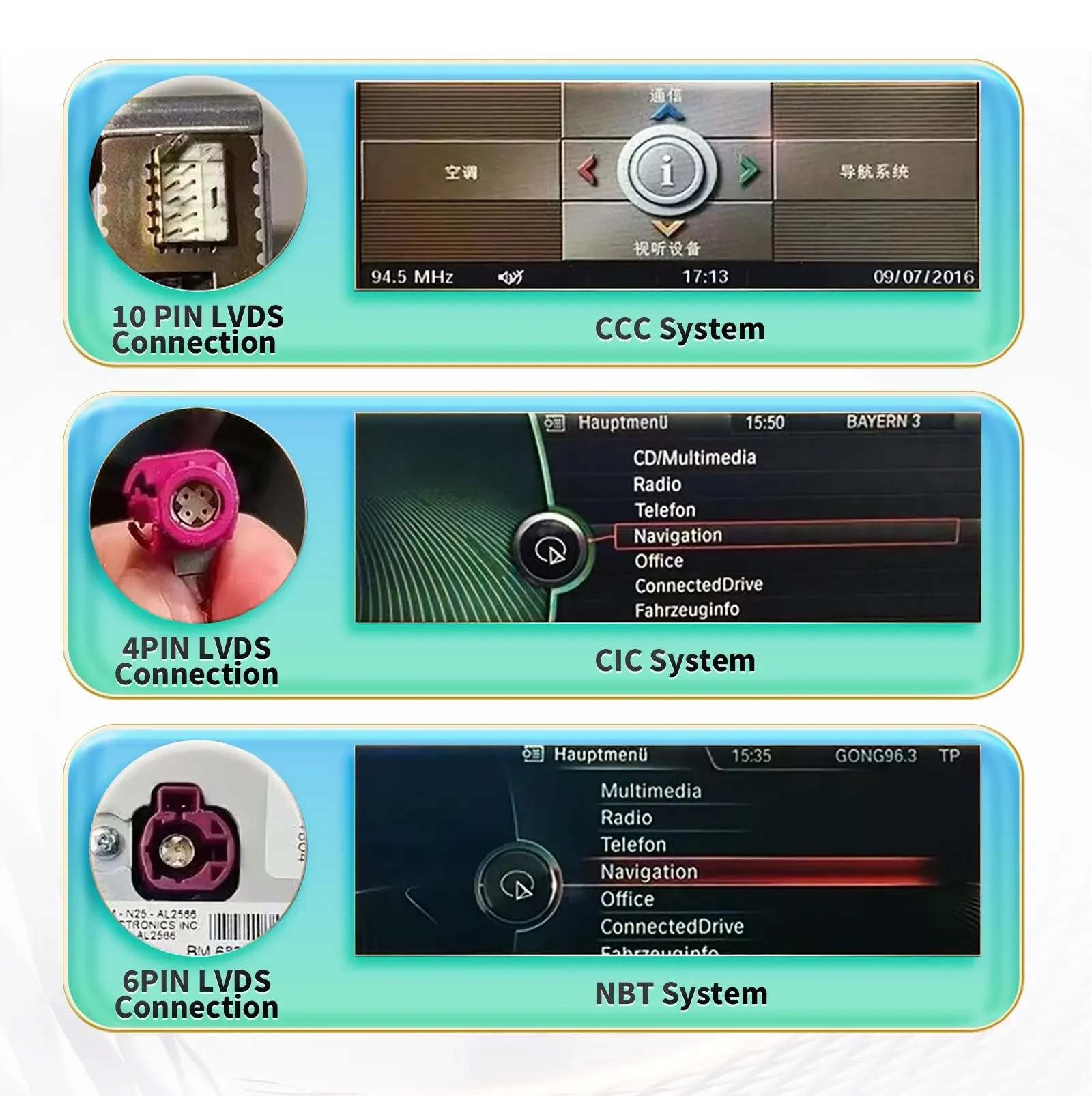 Autoradio Carplay Android 13, 10,25 pulgadas para BMW F48 2016 2017 X1 E84 09-15, sistemas inteligentes multimedia para coche, unidad principal GPS navi - imagen 3