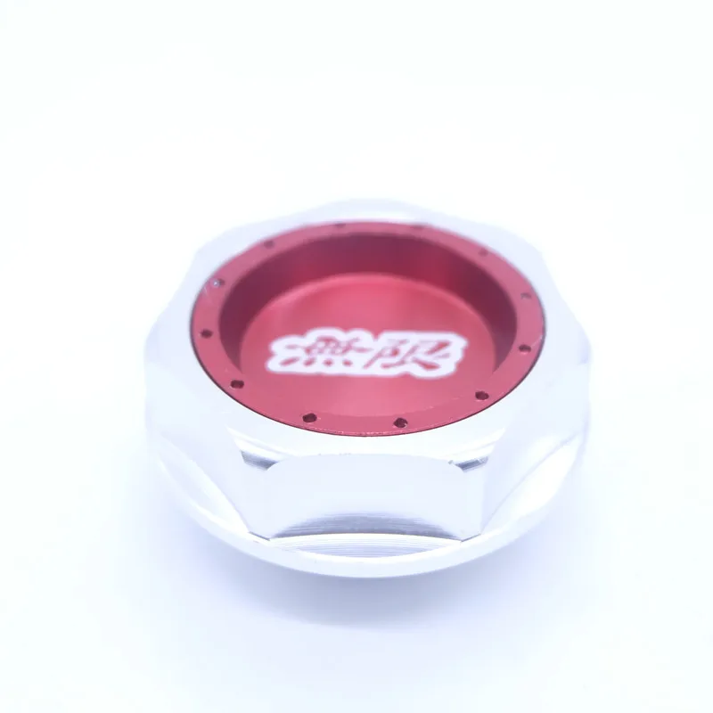 Mugen Power Performance tapa de aceite filtro de combustible cubierta de tapa de tanque de motor de carreras para accesorios de coche HONDA motor serie D/B/H/K/F/L - imagen 5