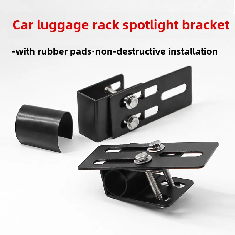 Kit barra transversal portaequipajes con hebillas y clips de fijación – soporte coche - imagen 2