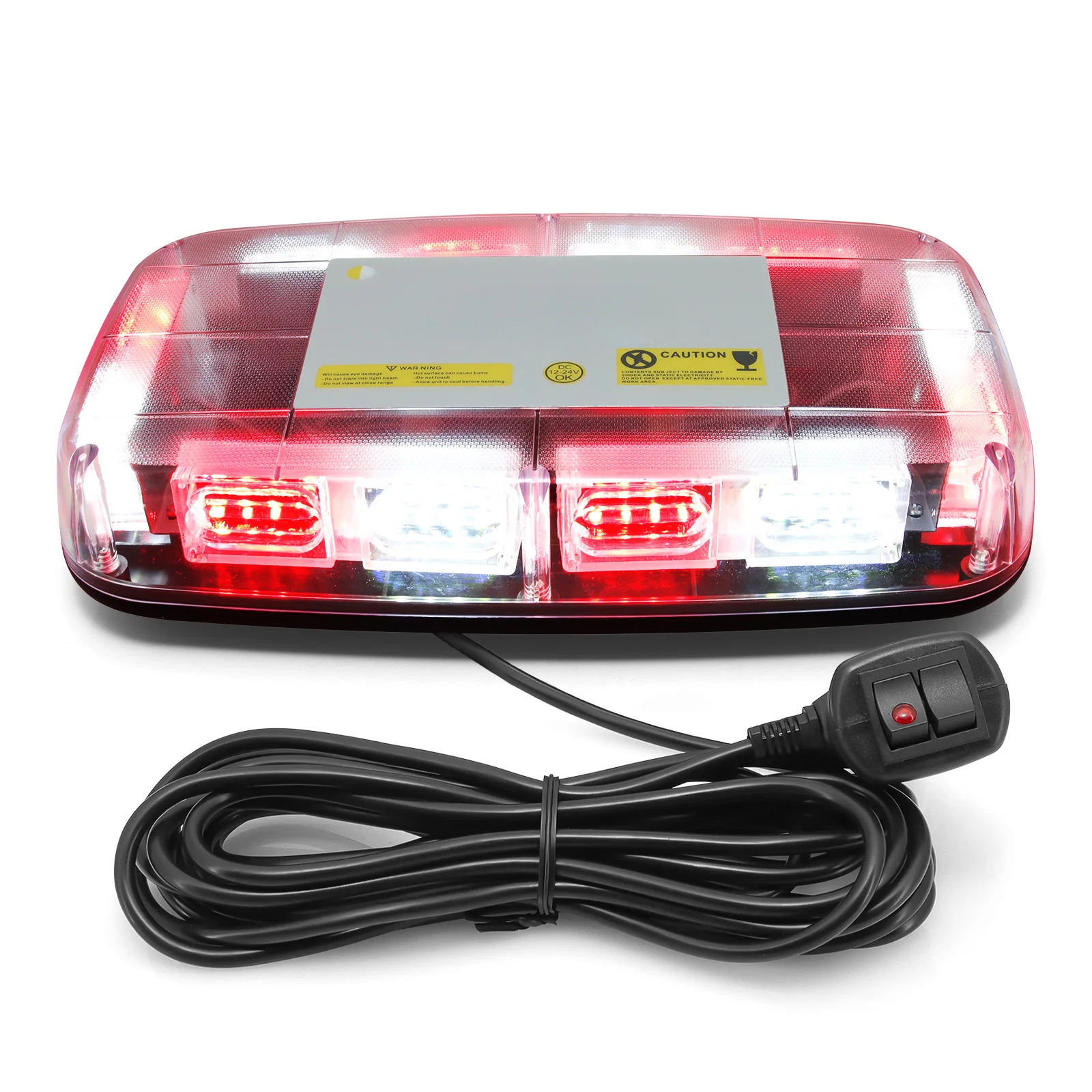 Baliza LED estroboscópica magnética para techo - coche y camión - imagen 4