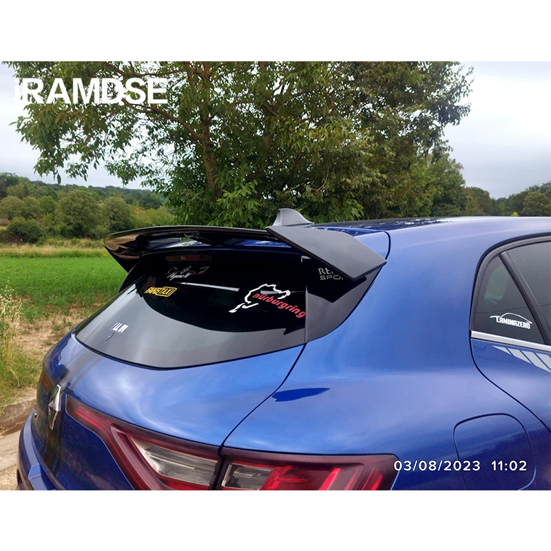 Alerón de maletero carbono ABS Renault Megane Hatchback 2016-2020 - imagen 3
