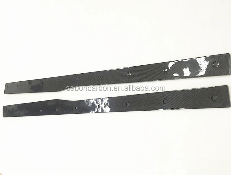 Faldones laterales de fibra de carbono estilo RZA para VW Golf Mk7 R - imagen 5