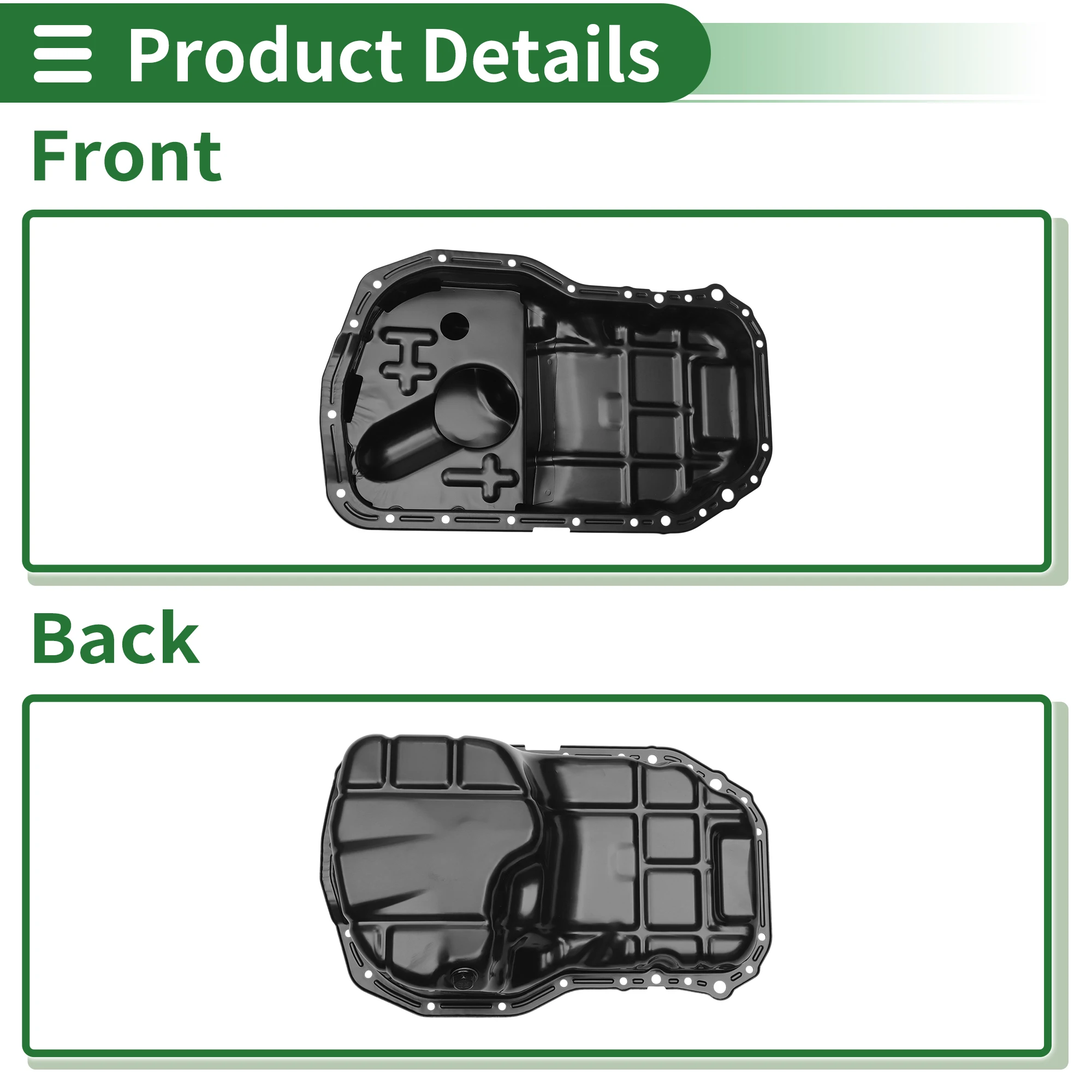 Cárter de aceite UXCELL MN149374 – Mitsubishi Eclipse 2006-2012 - imagen 3