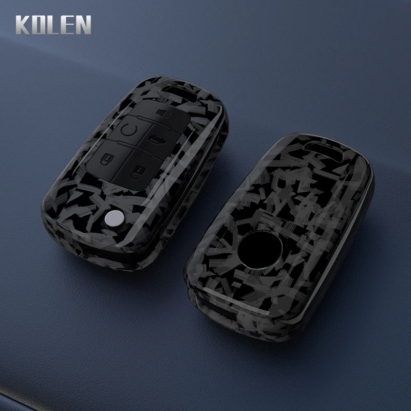 Funda llave ABS efecto carbono para Chevrolet Cruze y Opel Astra J - imagen 3