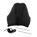 black stitching