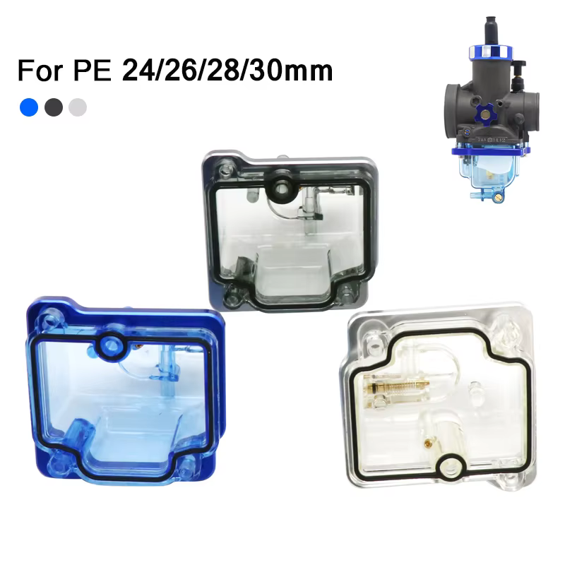 ZS Racing Cuba de flotador transparente para carburadores PWK/PHBG - imagen 3