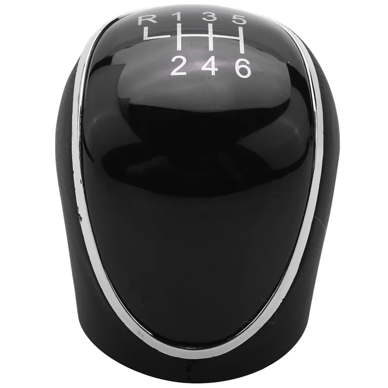 Palanca de cambio cuero PU para Ford Mondeo Focus S-MAX Transit Kuga