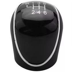 Palanca de cambio cuero PU para Ford Mondeo Focus S-MAX Transit Kuga