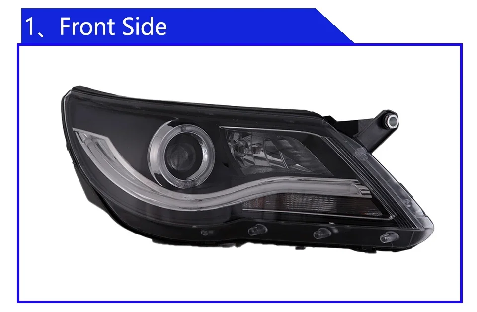 Aspecto del proyector y DRL