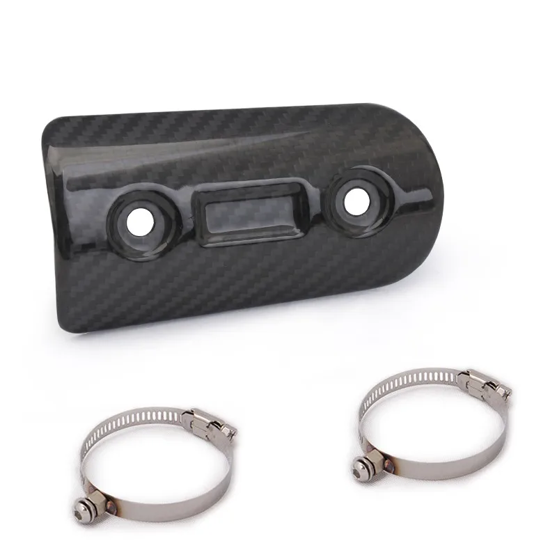 Protector térmico para escape de moto – acero inoxidable CB650F/Z900 - imagen 3