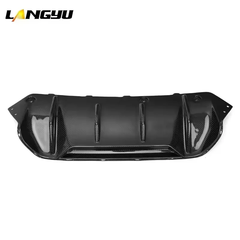 Difusor trasero fibra carbono Langyu – BMW M5 F90 2018+ MP - imagen 2